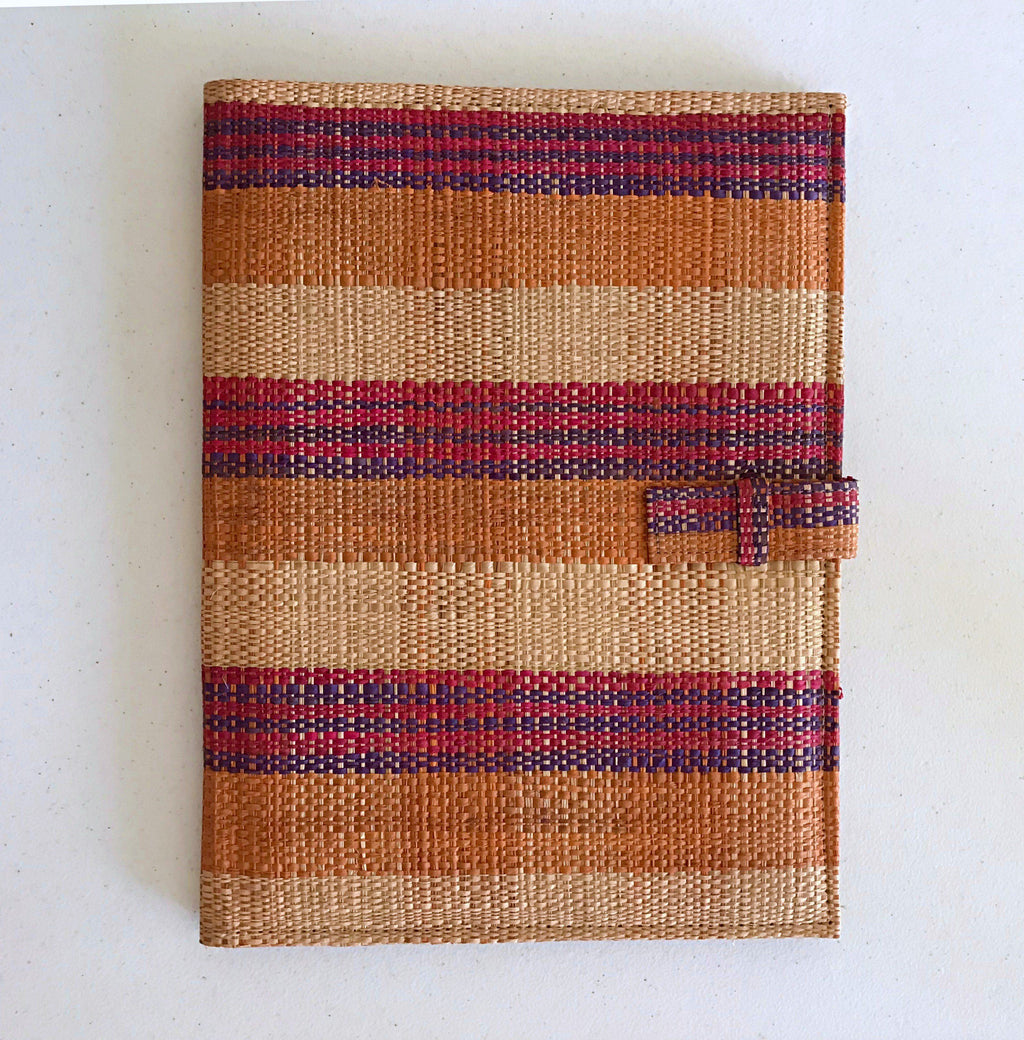 African Handmade Document Holders / Portfolio Computer Case (Design/Color Varies)