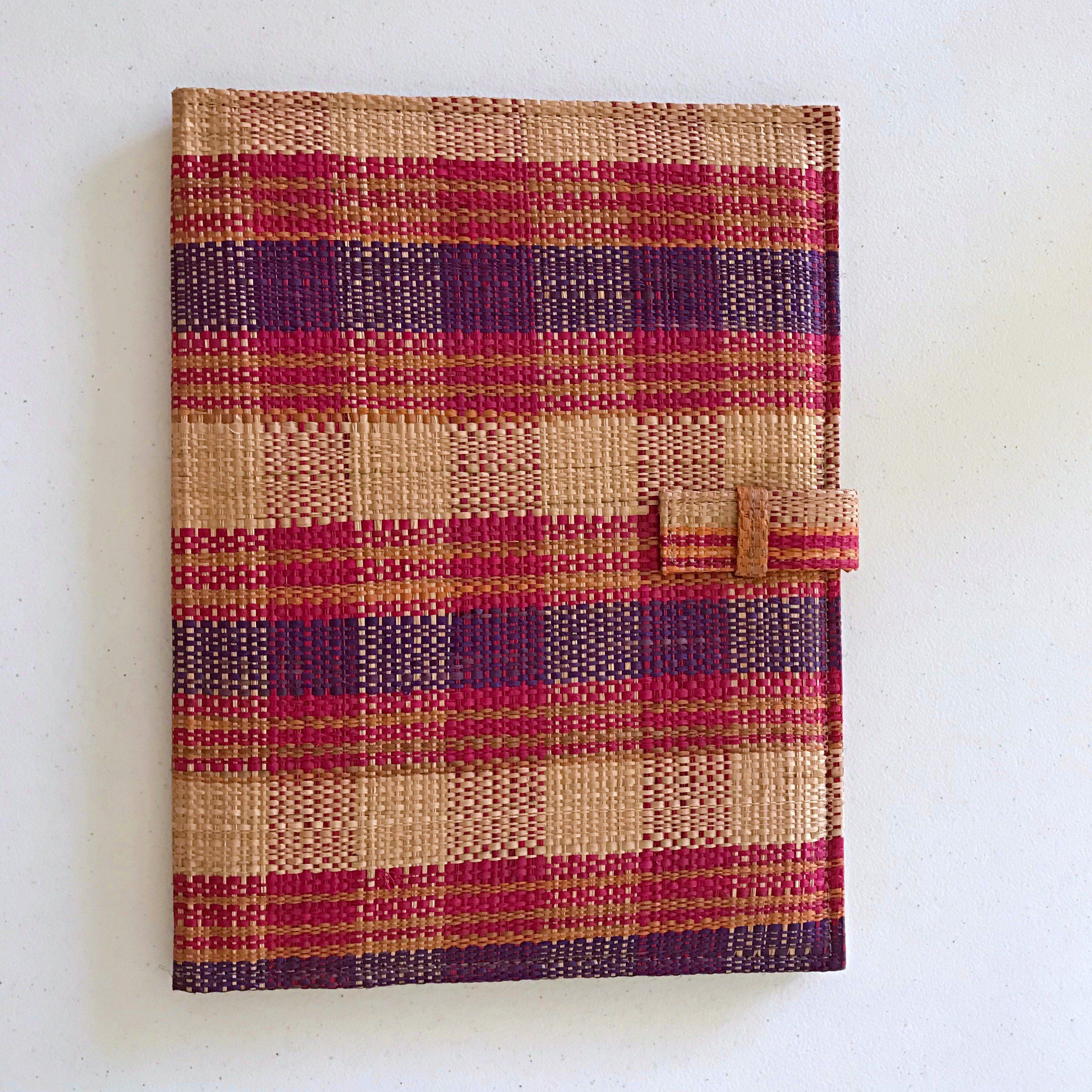 African Handmade Document Holders / Portfolio Computer Case (Design/Color Varies)