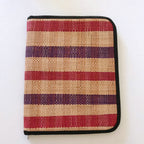 Handmade w/ Straw Fibers Document Holder/ Computer Bag / Portfolio