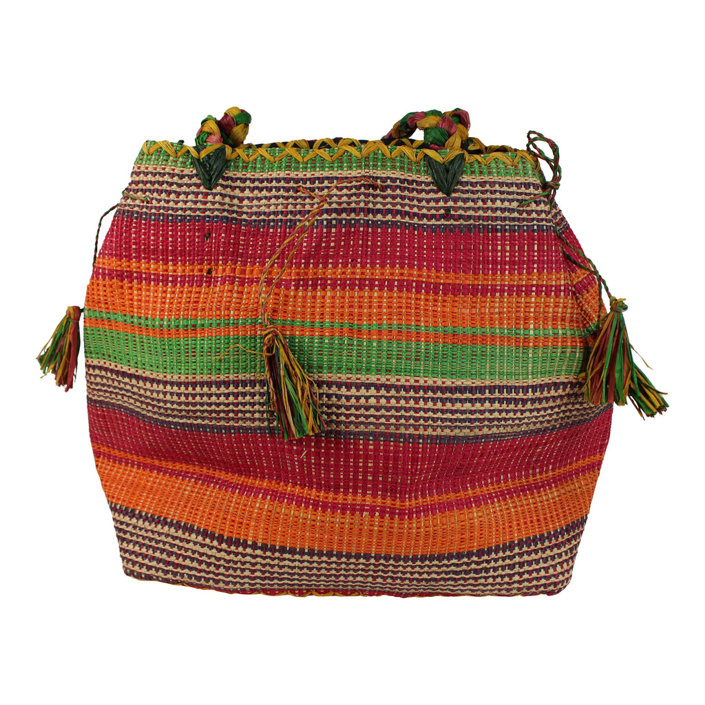 Raffia Fibers Hand Woven Shepherd African Bag