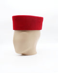 Red Velvet Hat for Men